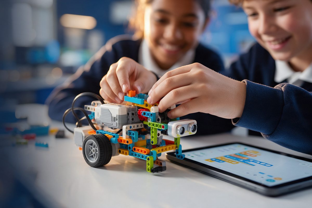 Robótica educativa: qué aprenden realmente los niños